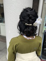カペリベラ CapelliBella 香里園店 【卒業式ヘア】ハーフアップ