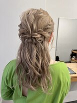 ロットアニバース(lott annibirth)&nbsp;【髪質改善】ふわっとハーフアップ@mutsumi