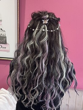 ヴィアンジュ(viange) #同窓会セット #ヘアセット #ハーフアップ