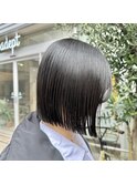 【adept金町店　石崎Style】切りっぱなしボブ