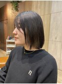伸ばしかけのなんか変えたいからのインナーカラー