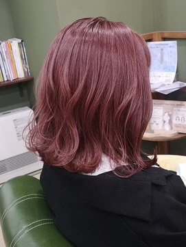 リリス(l'iris) 20代30代大人可愛いダブルカラー×ピンクブラウン×ゆるふわ