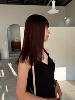 アワイ(awai)&nbsp;暖色ブラウンストレートヘア