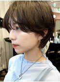 20代30代40代50代大人ナチュラルレイヤーショートボブhm