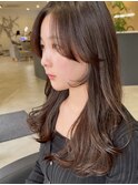 大人かわいい小顔顔周り後れ毛カット