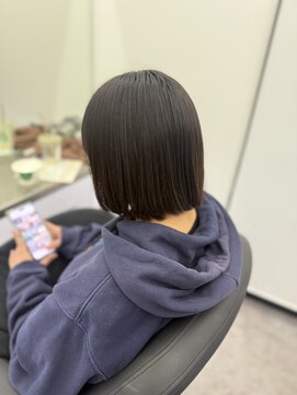 アイスプロドバイブルーム 木更津店(ice prod by bloom) ミディアムヘア/暗めカラー/グランマッシュ/木更津