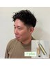 メンズ専用【期間限定】カット&ヘアワックスプレゼント！