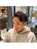 【LUDLOW BLUNT】メンズパーマ セクシー 色気 バーバーヘア