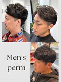 メンズ◎簡単に決まるメンズパーマ◎ Mplus鹿嶋