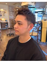 ヘアードレス ル レーヴ(hair dress Le reve)&nbsp;アップバングスタイル