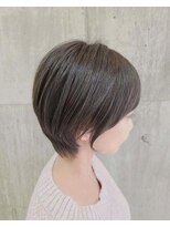 ロハスバイケンジ(LOHAS by KENJE)&nbsp;オリーブブラウンのショートボブ/小田急相模原/相模大野/座間