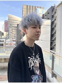 シルバー/マッシュ/ハイトーン