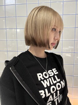 ローエ バイ デコ(Rohe by DECO) 【廣川】エンドカラー/ミニボブ/デザインカラー