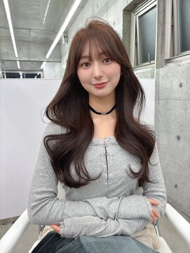 アイシー 表参道(ICY) 上品可愛い◇韓国くびれヘア/ミルクティーベージュ