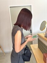 ラーソ(laco)&nbsp;ダブルカラーでつくるワインレッド