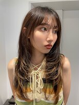 サロンドジョー(salon de joe) 【井上】レイヤーカット韓国顔まわりフェイスレイヤー横浜