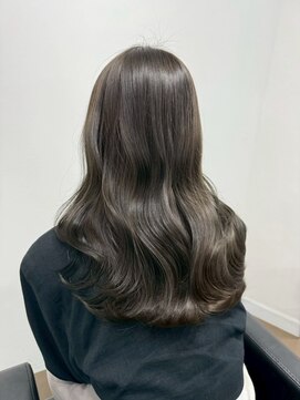 プレバイイオエ 三宮店(pre. by ioe) 髪質改善/オリーブグレー/小顔カット