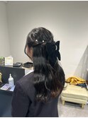 髪質改善 黒髪カタログ ヘアアレンジ