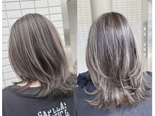 リヴナ(Livna)の雰囲気（外で見ると透明感がすごいハイライト◎　[髪質改善/ハイライト]）