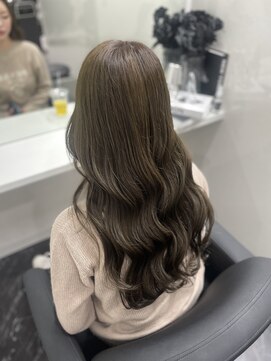 赤みけしカラー オリーブベージュ