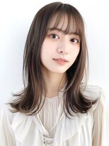 ブロウ ネックス ザ サロン 表参道(VLOW nex the salon) 【寺田hit style#22】愛されミディアムレイヤーvlow表参道 韓国