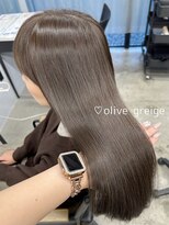 フォンズ(FONS) オリーブグレージュ グレージュ 赤みなしカラー