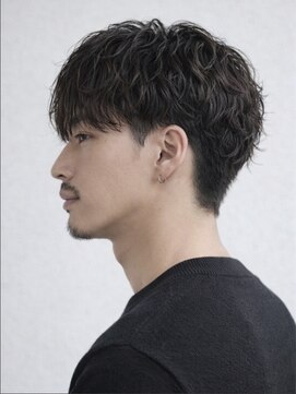 メンズフィール 心斎橋(MEN'S FEEL) MEN’S HAIR/サーフカール/刈り上げセンターパート/心斎橋