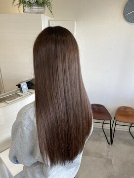 フルールバイニューヨークニューヨーク 京都北大路(fleur by NYNY) 縮毛矯正 ロングうねり改善ストレート