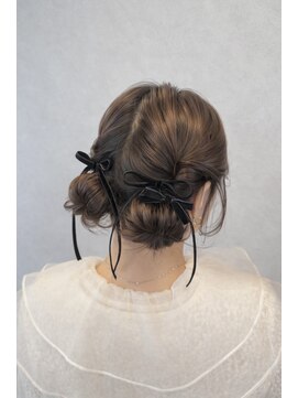 ルアン 上通り(ruen) ツインお団子アレンジ♪ruen熊本Hina