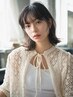 【倉田指名限定】カット＋透明感カラー ￥8,800