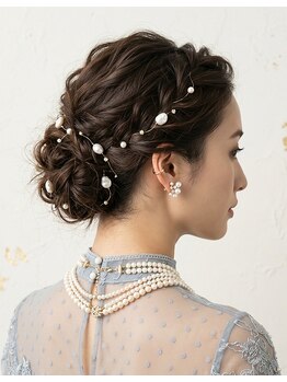 トランクイル サフリック(TRAN9UIL safric)の写真/【年中無休/パーティーヘアアレンジ◎】結婚式はもちろん、とっておきの日やちょっとした女子会にも◎