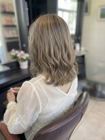 アース 大宮宮原店(HAIR&MAKE EARTH) ミディアムハイライト白髪ぼかし