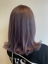 エール 生駒(aile Total Beauty Salon)&nbsp;ラベージュ外ハネミディ