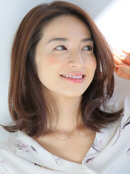 アン(Hair Relaxation UN)の写真/【艶髪カラー】大人女性を輝かせるデザインカラー◎ハーブ系良草カラーで髪にも心にも優しいケアを体験♪