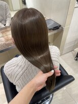 クララ ヒロシマセカンドフロア(CLALA Hiroshima 2nd floor) 髪質改善ミルクティーベージュ〇