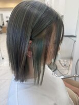 ヘアポジション 大曲北店 HAIR Position&nbsp;グリーンハイライトカラー