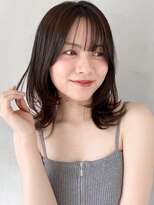 キリ 表参道(kyli)&nbsp;エアリーカールツートンカラーサイドバング美髪小顔カット