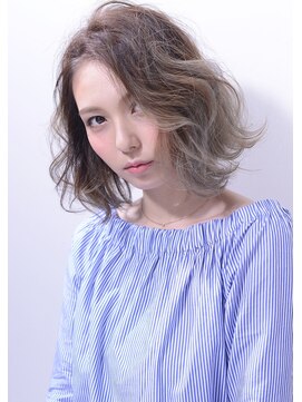 バズ ヘアーメイク(buzz Hair make) [buzz-Hair make] ミディアム（グラデーション）エアーウェーブ