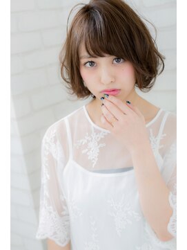 ローマ ギンザ(ROMA Ginza) 『ROMA』フリンジバング小顔エアリーボブノームコア