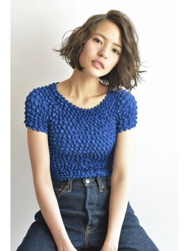 メゾンドイギー(MAISON de IGGY) 【IGGY表参道】くせ毛風ボブ×クリアアッシュ