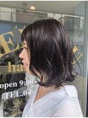 ラフな外ハネモテスタイル