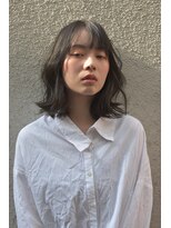 バロンフェム(baLon.fem)&nbsp;【yu-ma】ミディアムボブ　ラフウェーブ 　S/S 20
