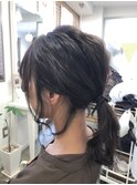 波ウェーブで作るヘアアレンジ【初級】