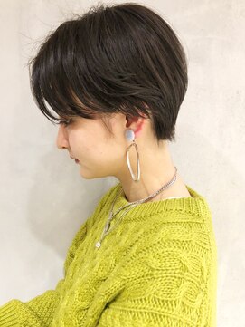 アルバム 渋谷パルコ(ALBUM) くびれショート_外ハネボブアッシュブラウンネオウルフ_ba275993