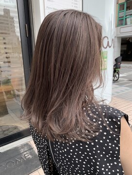 ビジュアムール(bijou amour) モカラベンダーカラー