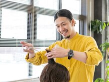 カット☆LATTEのカットを体験してみて♪「ON」と「OFF」もかっこよくキマルスタイルをご提供！