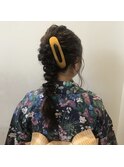 浴衣ヘアアレンジ