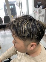 リ シャルム バイ エニーハウ 南七日町店(Re charm by anyhow)&nbsp;抜きっぱなしハイライトカラー