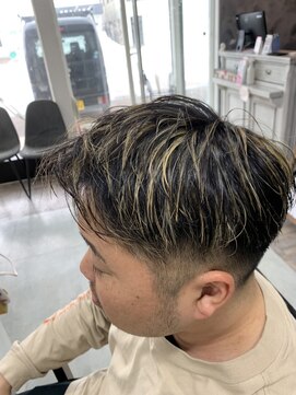 リ シャルム バイ エニーハウ 南七日町店(Re charm by anyhow) 抜きっぱなしハイライトカラー