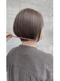 極細ハイライトandショートボブ